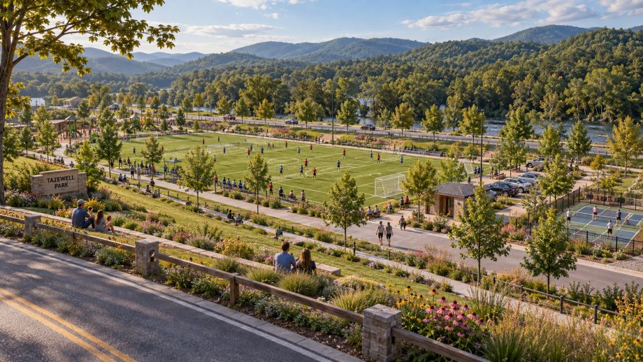 Southwest Virginia Economic Development — Tazewell Scheme C Concept Visualization